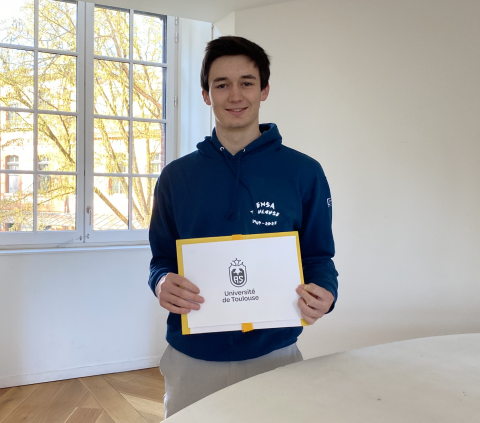 Basile Geneste lauréat du concours 