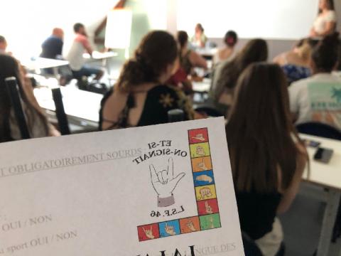 Atelier découverte LSF46 - Saisons étudiantes